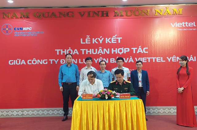 PC Yên Bái và Viettel Yên Bái ký kết thỏa thuận hợp tác (giai đoạn 2022-2025)