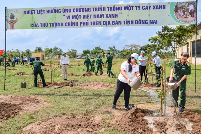 Vedan hưởng ứng chương trình trồng 1 tỷ cây xanh “Vì một Việt Nam xanh” của Thủ tướng Chính phủ trên địa bàn tỉnh Đồng Nai