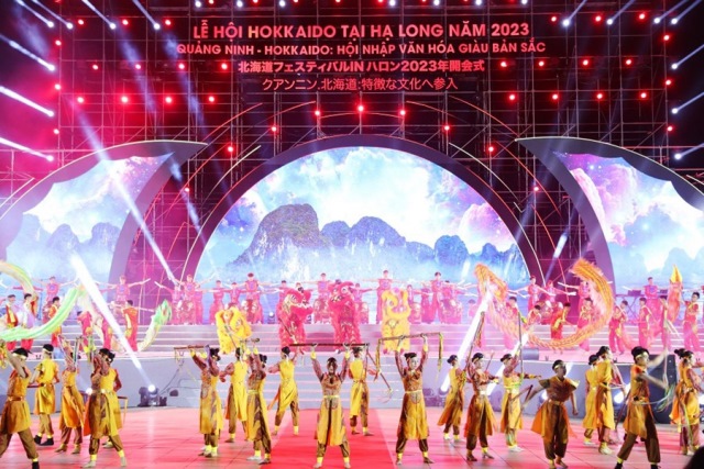PC Quảng Ninh cấp điện thành công chương trình khai mạc Lễ hội Hokkaido tại Hạ Long năm 2023