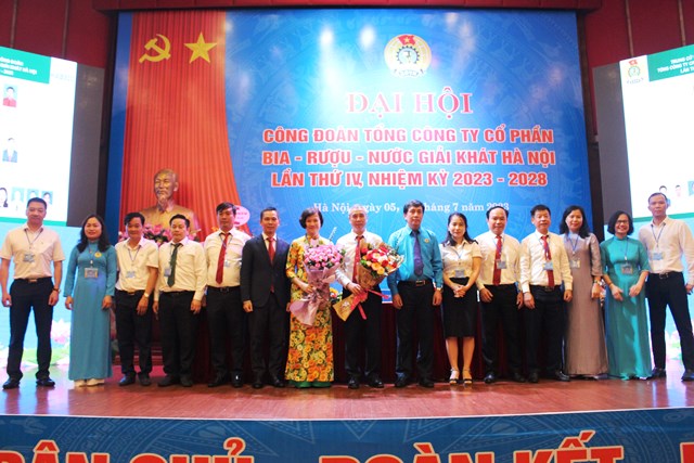 Công đoàn Tổng công ty CP Bia - Rượu - Nước giải khát Hà Nội tổ chức Đại hội lần thứ IV, nhiệm kỳ 2023 - 2028