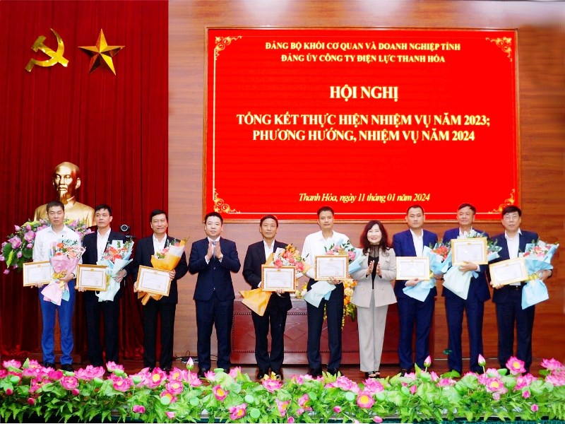 Đảng bộ Công ty Điện lực Thanh Hóa hoàn thành thắng lợi các mục tiêu trọng điểm năm 2023