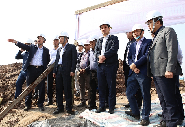 Ủy ban Quản lý vốn nhà nước tại doanh nghiệp kiểm tra công trường Dự án đường dây 500 kV mạch 3 đoạn qua địa phận tỉnh Thanh Hóa