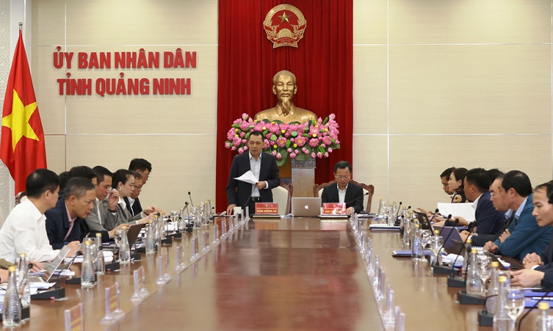 UBND tỉnh Quảng Ninh và EVN họp bàn gỡ vướng mắc đầu tư xây dựng các dự án lưới điện trên địa bàn tỉnh