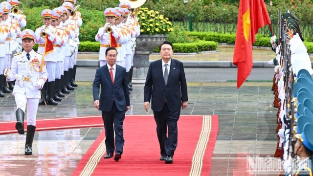Đưa hợp tác Việt Nam-Hàn Quốc trên các lĩnh vực lên cấp độ mới sâu sắc và hiệu quả hơn