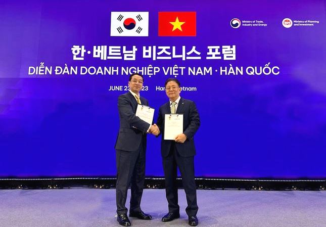 Việt Nam – Hàn Quốc hợp tác xây dựng “Tổ hợp Techno Park Việt Nam – Hàn Quốc” để thu hút đầu tư công nghiệp hỗ trợ công nghệ cao