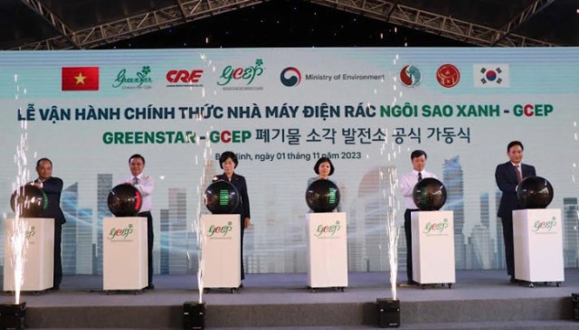 Nhà máy điện rác đầu tiên của tỉnh Bắc Ninh chính thức đi vào vận hành