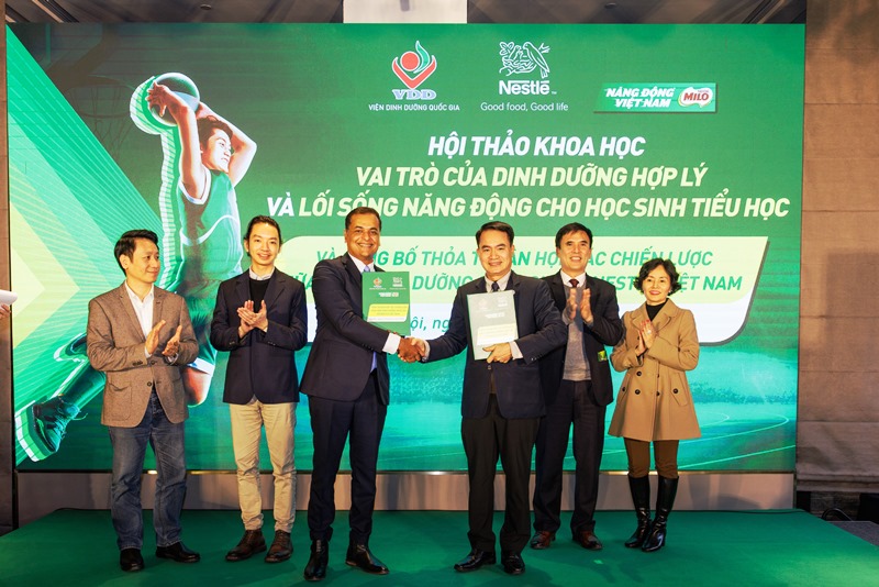 Viện Dinh dưỡng Quốc gia và Nestlé Việt Nam tổ chức Hội thảo khoa học “Vai trò của dinh dưỡng hợp lý và lối sống năng động cho học sinh tiểu học” 