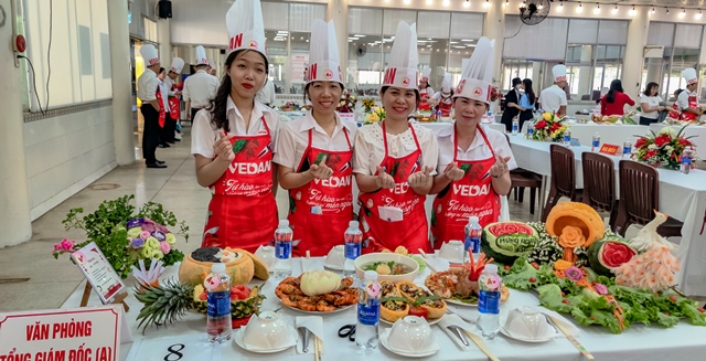 Kỷ niệm ngày Quốc tế Phụ nữ 8/3: Vedan Việt Nam tổ chức Hội thi nấu ăn và kéo co