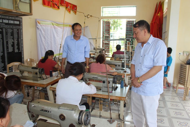 Nông dân huyện Quỳnh Phụ, tỉnh Thái Bình có thêm nhiều việc làm mới