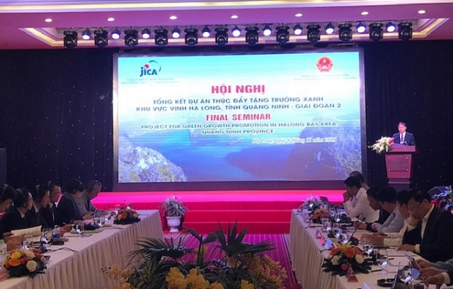 Quảng Ninh hoàn thành dự án Thúc đẩy tăng trưởng xanh khu vực Vịnh Hạ Long