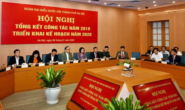 Đoàn đại biểu Quốc hội TP Hà Nội triển khai kế hoạch công tác năm 2020
