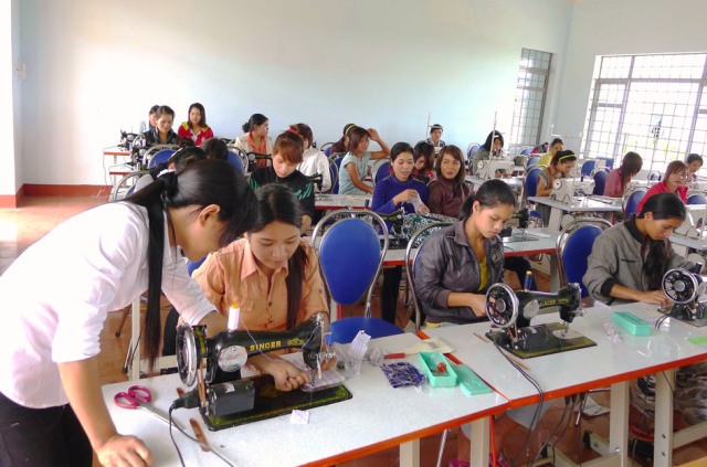 KC Quảng Nam: Đào tạo nghề may cho 145 lao động nữ