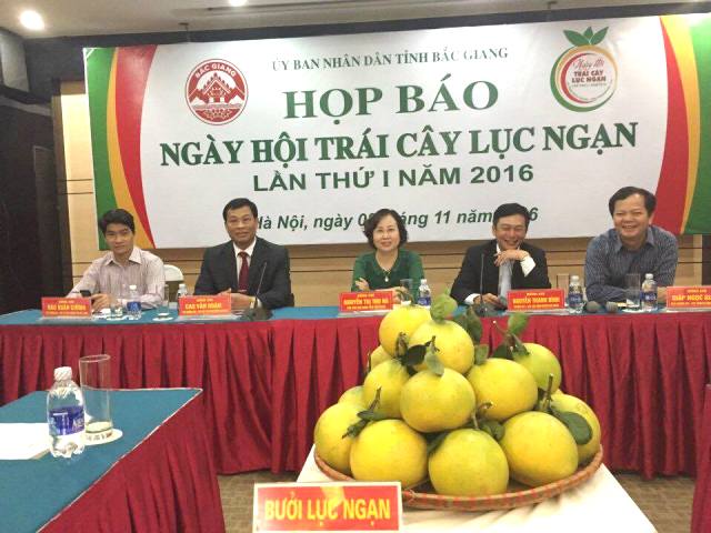 Lục Ngạn – Bắc Giang: Sắp diễn ra Ngày hội trái cây Lục Ngạn lần thứ Nhất năm 2016