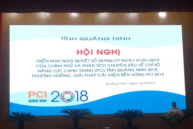 Quảng Ninh sẽ tiếp tục dẫn đầu PCI năm 2019