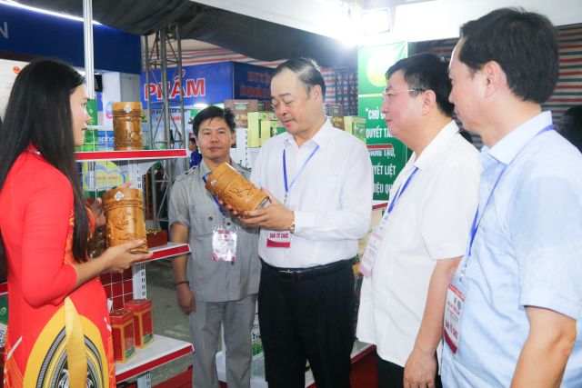 Thái Nguyên: Đẩy mạnh quảng bá sản phẩm CNNT thông qua Hội chợ triển lãm