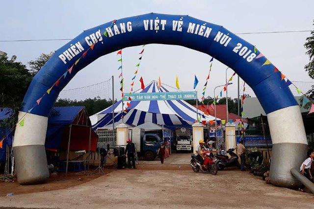 Gia Lai: Đưa hàng Việt về vùng núi huyện Chư Pah