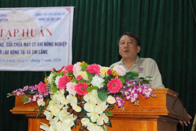 Thái Bình: Tổ chức lớp tập huấn cho người lao động “vận hành, bảo dưỡng, sửa chữa máy nông nghiệp”