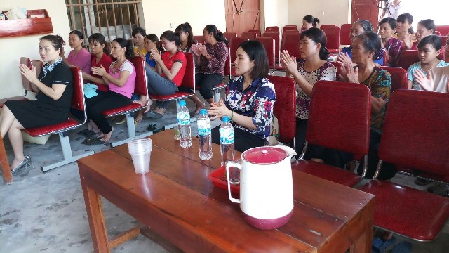 Thị xã Hoàng Mai tổ chức khai giảng khai giảng lớp đào tạo nghề chế biến hải sản 