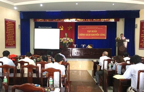 Khánh Hòa: Tổ chức tập huấn chính sách khuyến công