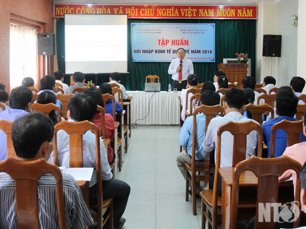 Ninh Thuận: Tổ chức lớp tập huấn hội nhập kinh tế quốc tế