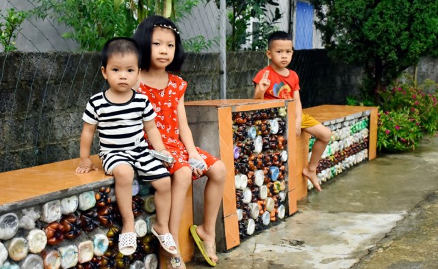 Đại từ - Thái Nguyên: Biến rác thải nhựa thành gạch sinh thái