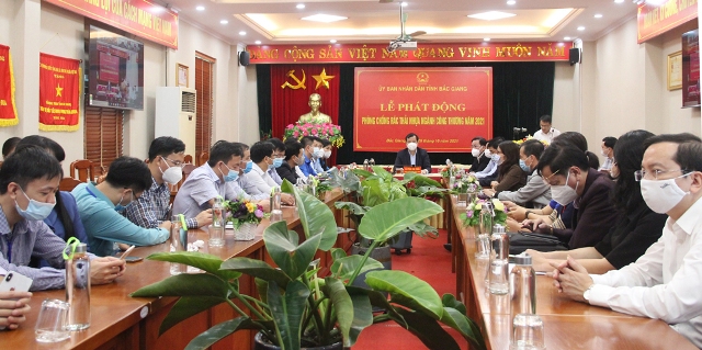 Bắc Giang: Tổ chức Lễ mít tinh trực tuyến hưởng ứng phong trào phòng, chống rác thải nhựa