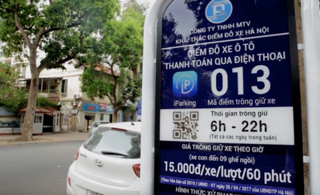 Hà Nội: Thêm 4 quận nội thành được áp dụng công nghệ trông giữ xe thông minh