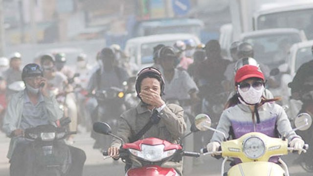 Ô nhiễm không khí nghiêm trọng đe dọa sức khỏe con người
