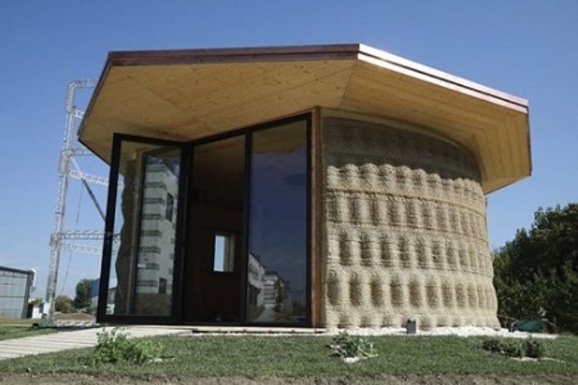 Nhà in 3D từ đất và vỏ trấu với chi phí 1.000 USD