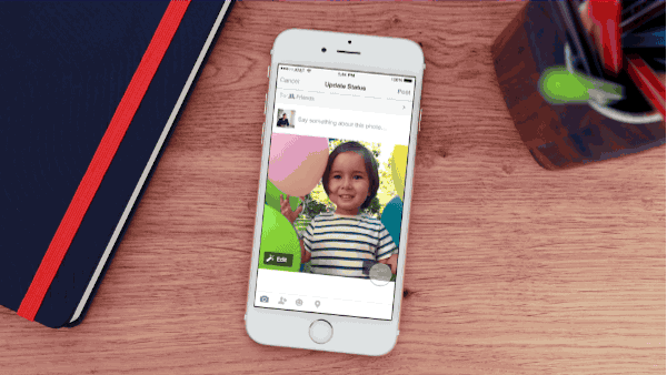 Facebook hỗ trợ ảnh động live photo trong ứng dụng iOS