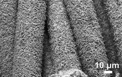Vải có cấu trúc nano có thể làm sạch dầu