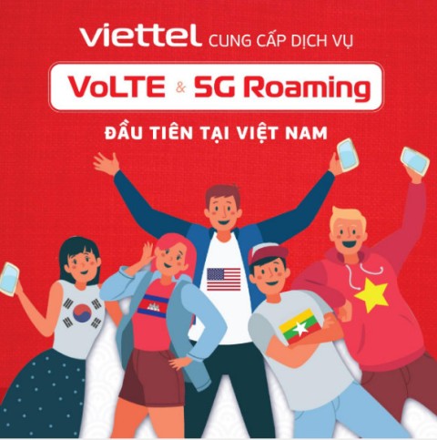 Nhà mạng đầu tiên tại Việt Nam cung cấp dịch vụ VoLTE và 5G khi chuyển vùng quốc tế