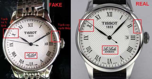 Làm thế nào phân biệt đồng hồ đeo tay chính hãng và hàng fake?