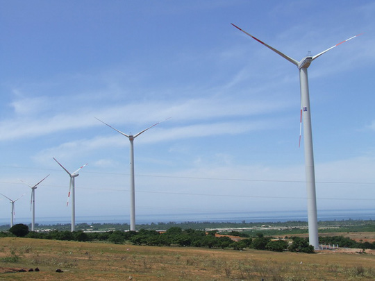 Bộ Công Thương đề xuất tăng giá mua điện gió