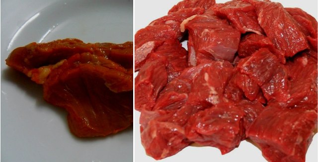 Thịt bò giả tràn lan thị trường và cách phân biệt