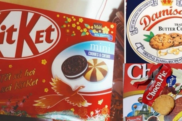 Hà Nội: Tràn lan bánh kẹo nhái trên thị trường