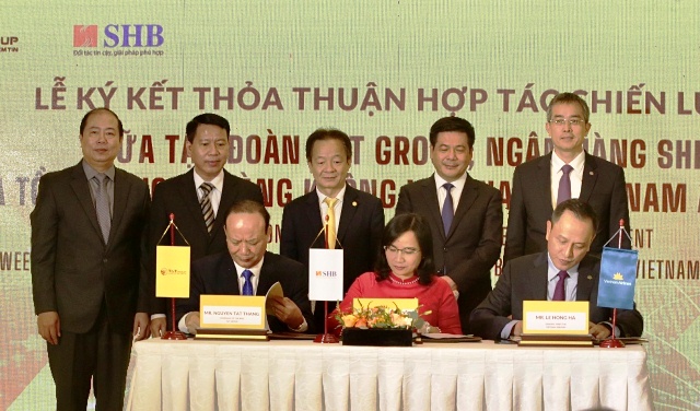 T&T Group, SHB hợp tác chiến lược với  Vietnam Airlines và Tổng công ty Đường sắt Việt Nam 
