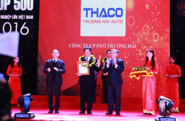 Thaco đứng đầu TOP 500 DN tư nhân lớn nhất Việt Nam