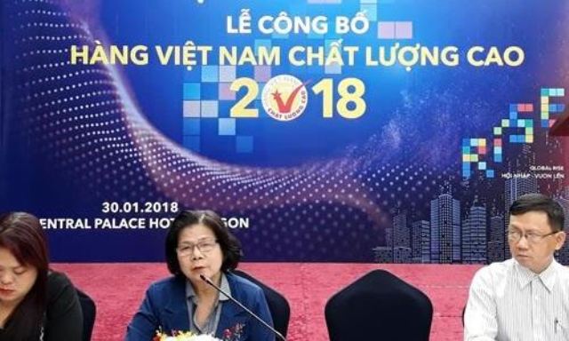 640 DN đạt chứng nhận Hàng Việt Nam chất lượng cao 2018