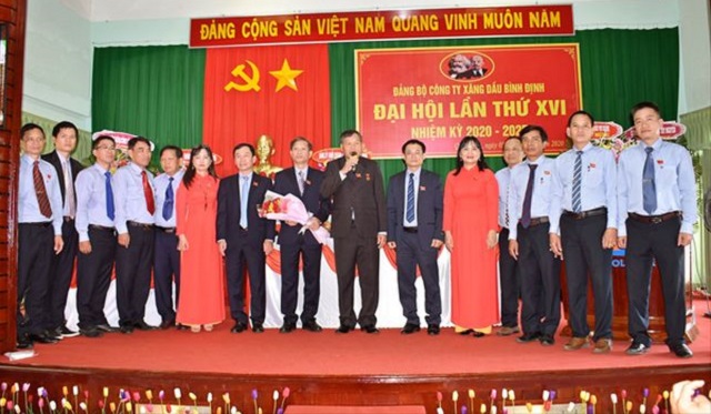Đảng bộ Công ty xăng dầu Bình Định: Tạo sức bật mới từ Đại hội Đảng bộ lần thứ XVI nhiệm kỳ 2020-2025