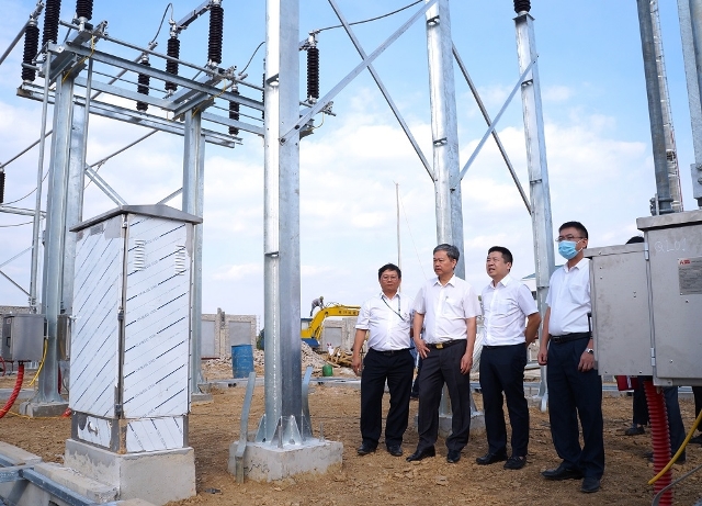 Phó Tổng Giám đốc EVNNPC Lê Quang Thái kiểm tra tiến độ triển khai một số dự án ĐZ và TBA 110 kV trên địa bàn tỉnh Thanh Hóa