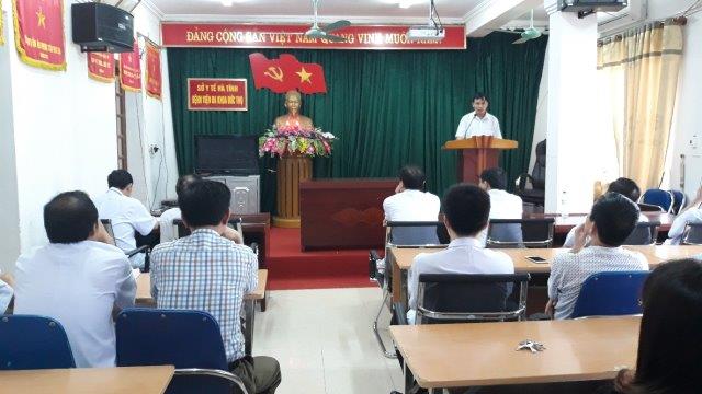 Bệnh viện Đa khoa Đức Thọ, Hà Tĩnh: Tổ chức tổng kết hoạt động tháng 3, trao giải “Hội thi 5S”