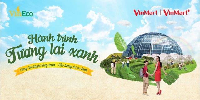 “Hành trình tương lai xanh” cùng VinMart & VinMart+