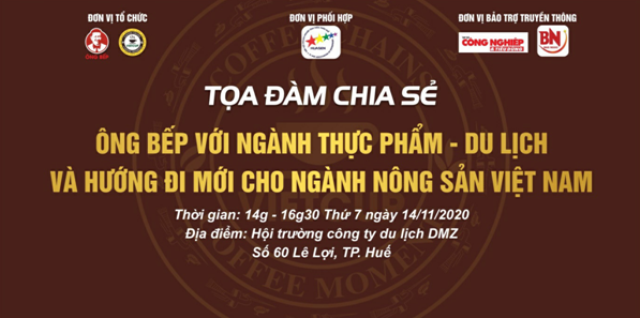 Công ty CP Vietcup tổ chức tọa đàm với chủ đề: “Chia sẻ mô hình tiếp thị liên kết cùng ông Bếp Việt Nam và tìm hướng đi mới cho ngành nông sản Việt Nam”