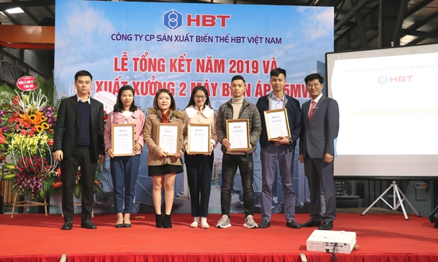 HBT Việt Nam tổng kết năm 2019 và xuất xưởng lô máy biến áp 15 MVA đầu tiên trong năm 2020