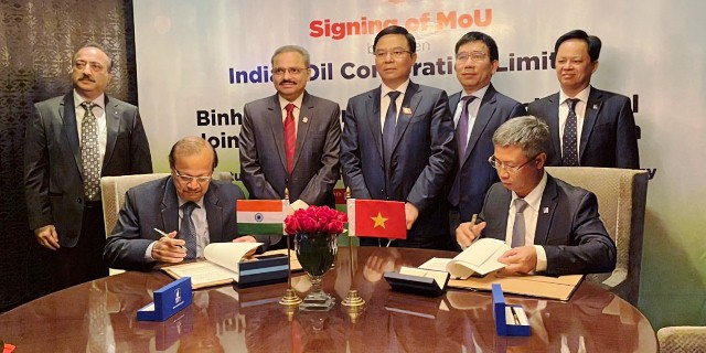 BSR ký Biên bản ghi nhớ đẩy mạnh hợp tác với Công ty Dầu khí Ấn Độ