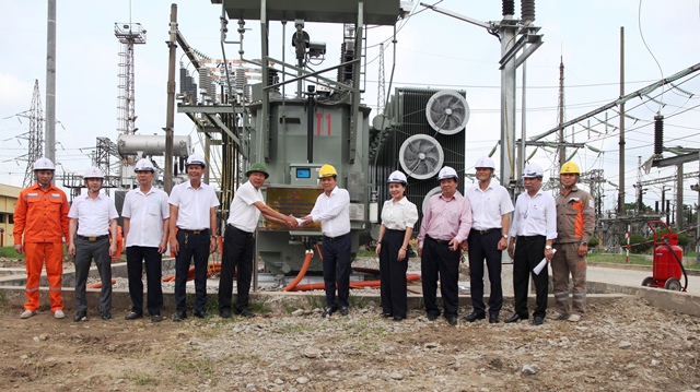 PC Hải Phòng: Công trình TBA 110 kV An Lạc về đích trước tiến độ 