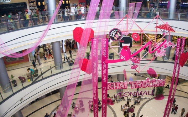 Tưng bừng khai trương Trung tâm thương mại AEON Mall Long Biên