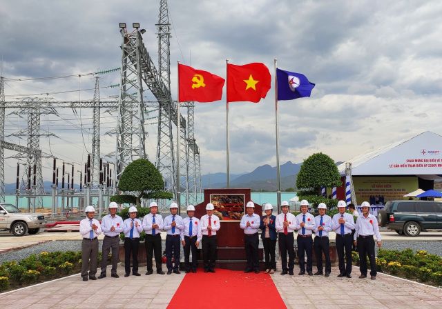 Lễ gắn biển Trạm biến áp 220 kV Ninh Phước và đấu nối
