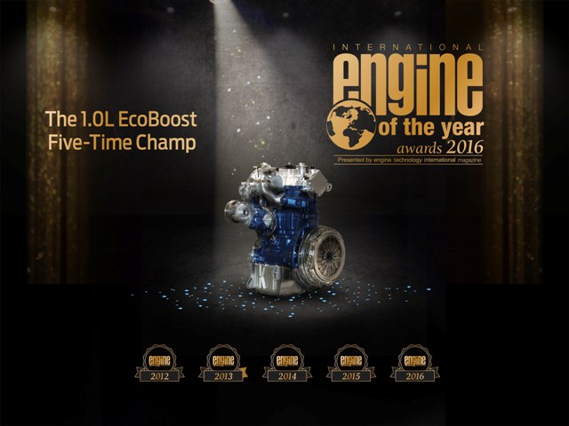 Ford Motor: EcoBoost 1.0L nhận giải “Động cơ nhỏ tốt nhất” lần thứ 5